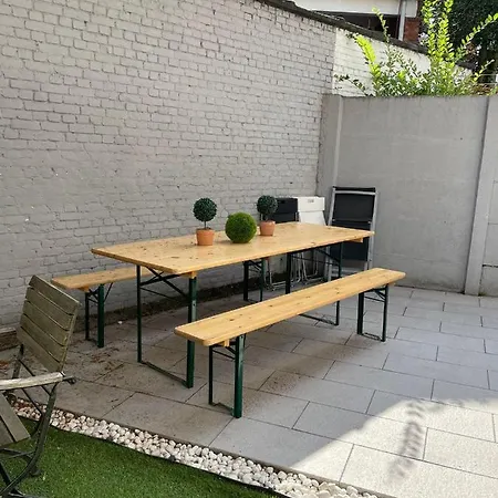 아파트 Modern With Garden In Antwerp, 15min From Center